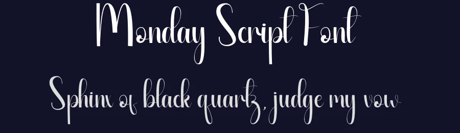 Monday Script Font by andikastudio — Script Handwritten Font — thumbnail 2