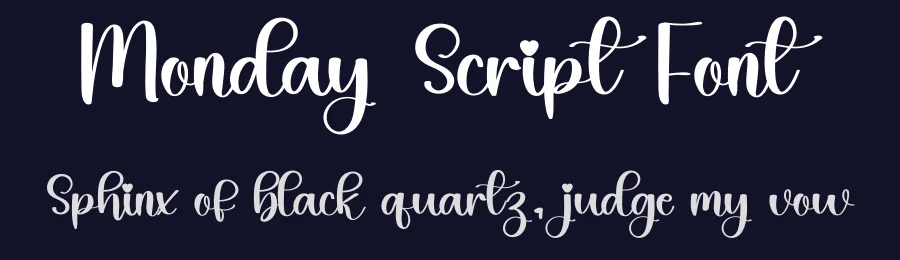 Monday Script Font by inermediaSTUDIO — Script Handwritten Font — thumbnail 2