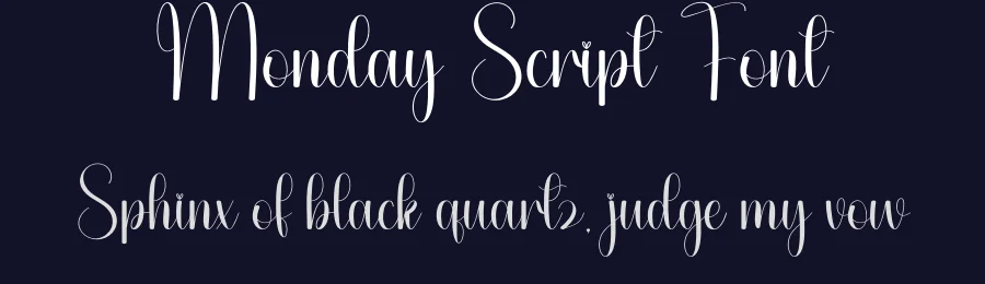 Monday Script Font by andikastudio — Script Handwritten Font — thumbnail 2
