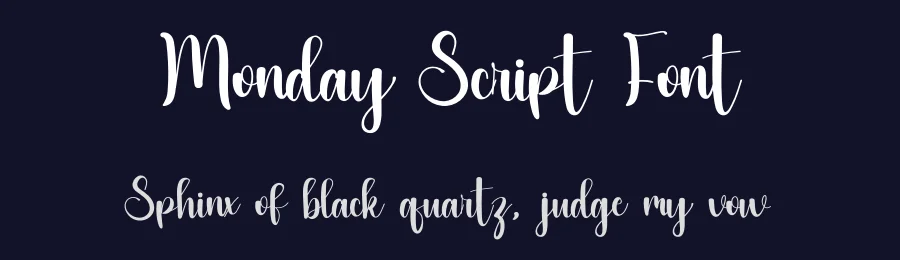 Monday Script Font by inermediaSTUDIO — Script Handwritten Font — thumbnail 2