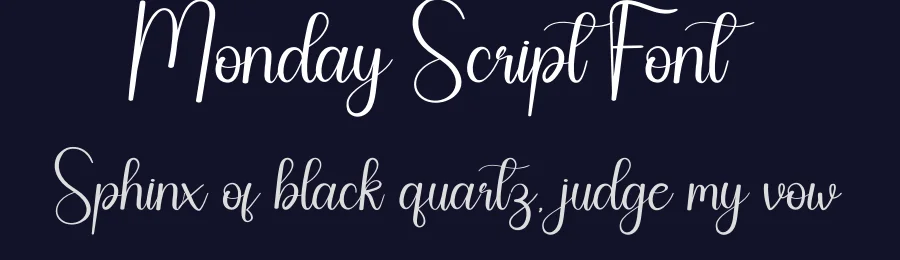 Monday Script Font by andikastudio — Script Handwritten Font — thumbnail 2