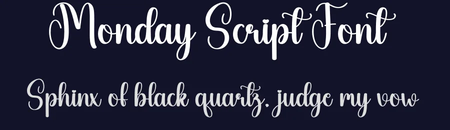 Monday Script Font by andikastudio — Script Handwritten Font — thumbnail 2