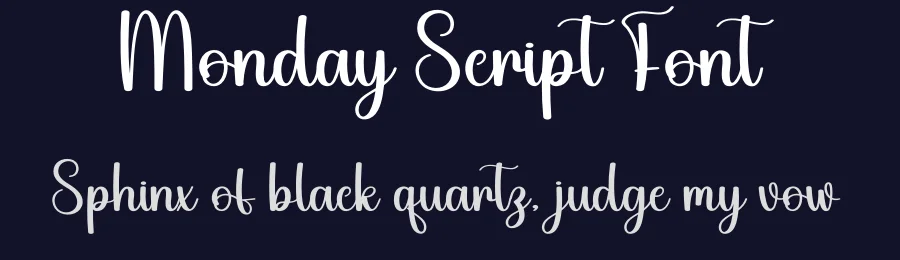 Monday Script Font by andikastudio — Script Handwritten Font — thumbnail 2