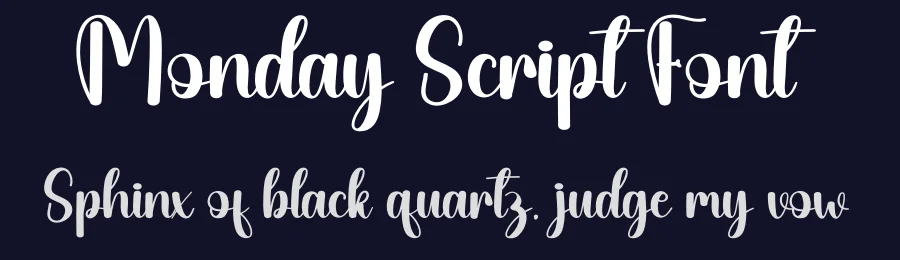 Monday Script Font by andikastudio — Script Handwritten Font — thumbnail 2