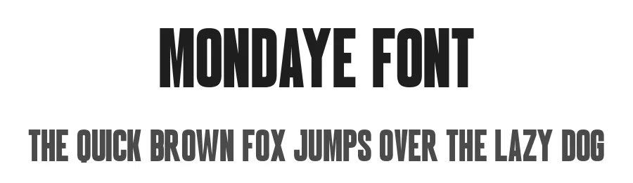 Mondaye Font by Craftedtype — Display Font