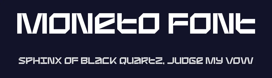 Moneto Font by MasyafiStudio — Display Font — thumbnail 2