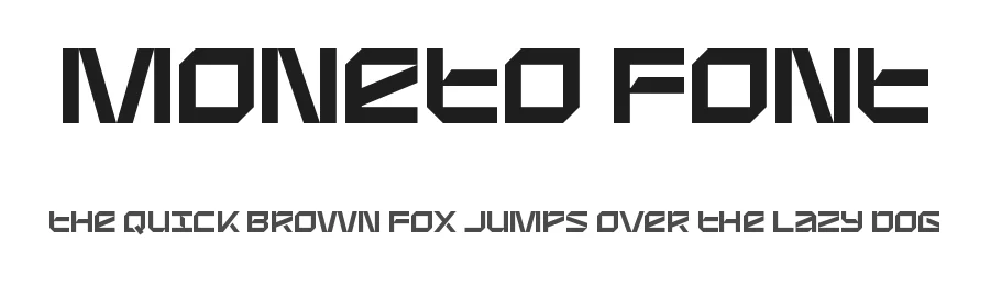 Moneto Font by MasyafiStudio — Display Font