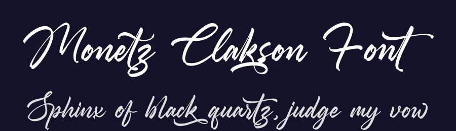 Monetz Clakson Font by stylishtype.co — Script Handwritten Font — thumbnail 2