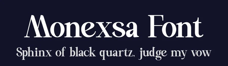 Monexsa Font by Rafis Type — Serif Font — thumbnail 2
