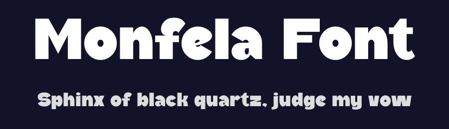 Monfela Font by Marvadesign — Display Font — thumbnail 2
