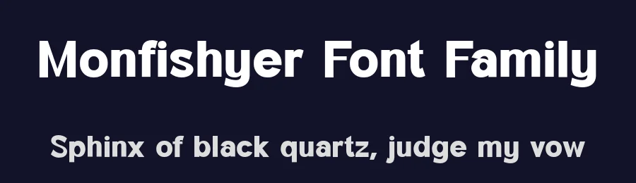 Monfishyer Font Family by UICreative — Decorative Font — thumbnail 2