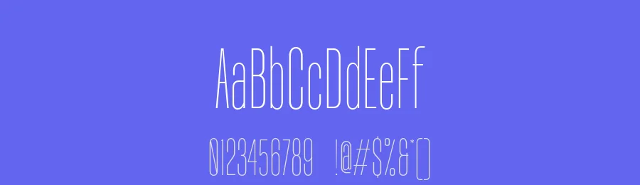 Monfy – Bold Condensed Typeface by Casloop Studio — Decorative Font — thumbnail 3