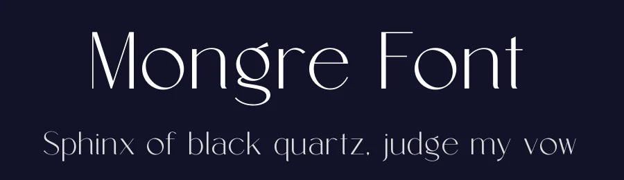Mongre Font by Amorfa Type — Sans Serif Font — thumbnail 2