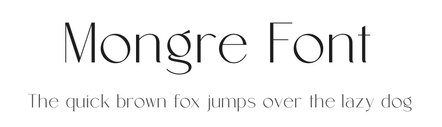 Mongre Font by Amorfa Type — Sans Serif Font