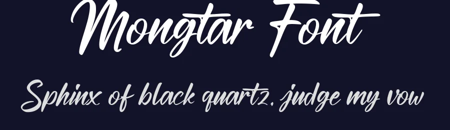 Mongtar Font by Lettermine — Serif Font — thumbnail 2