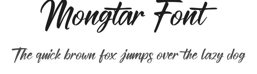 Mongtar Font by Lettermine — Serif Font