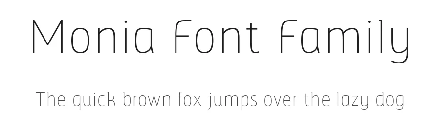 Monia Font Family by Johannes Hoffmann — Sans Serif Font