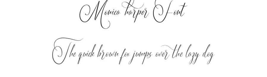 Monica Harper Font by nihstudio — Script Handwritten Font