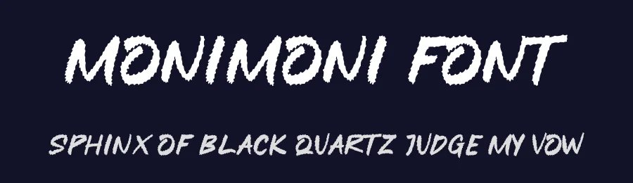 Monimoni Font by Basnistudio — Decorative Font — thumbnail 2
