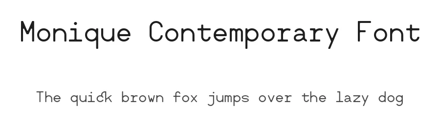 Monique Contemporary Font by Hederae Creative Shop — Sans Serif Font