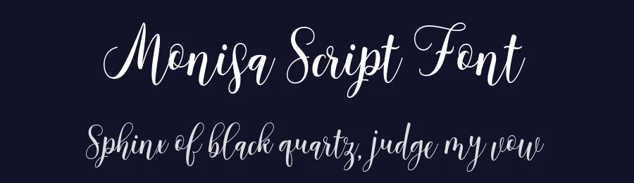 Monisa Script Font by Areatype — Script Handwritten Font — thumbnail 2
