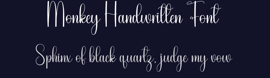Monkey Handwritten Font by andikastudio — Script Handwritten Font — thumbnail 2