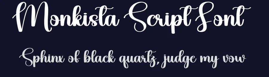 Monkista Script Font by creativeletter — Script Handwritten Font — thumbnail 2
