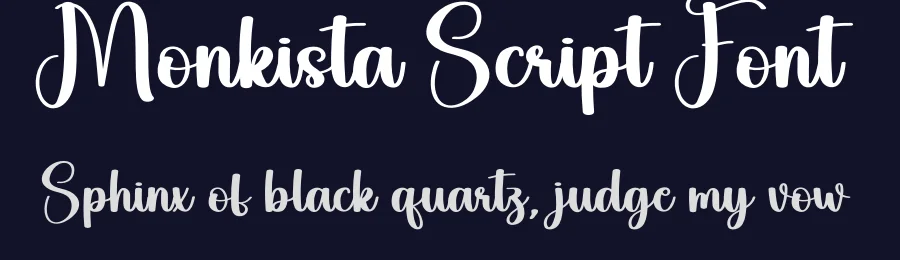 Monkista Script Font by creativeletter — Script Handwritten Font — thumbnail 2