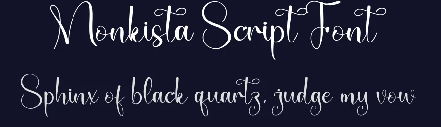 Monkista Script Font by creativeletter — Script Handwritten Font — thumbnail 2