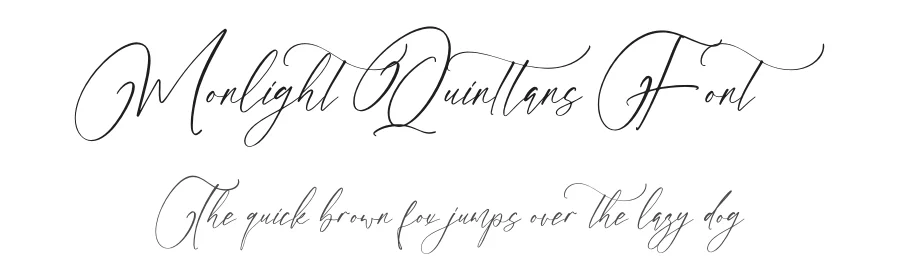 Monlight Quinttans Font by letterenastudios — Script Handwritten Font