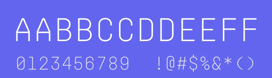 Mono Spec Font Family by Deni Anggara — Sans Serif Font — thumbnail 3