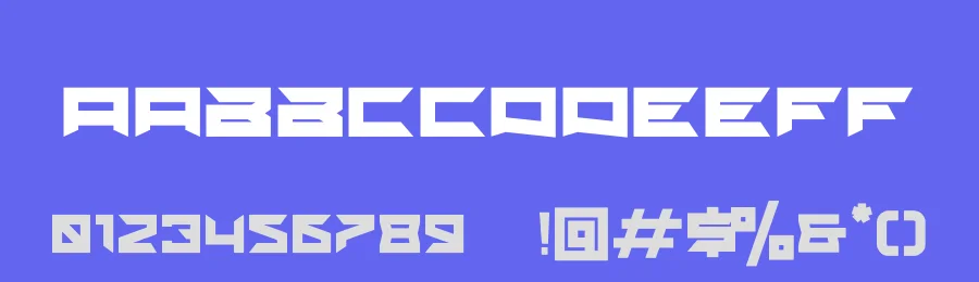 Monoa Font by hayoyuka8 — Display Font — thumbnail 3