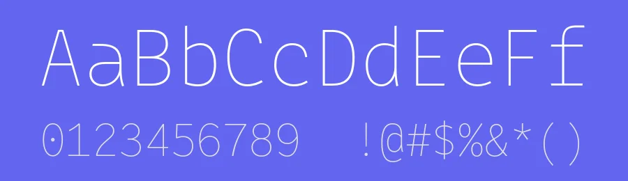 Monochromic Font by Space Type — Sans Serif Font — thumbnail 3