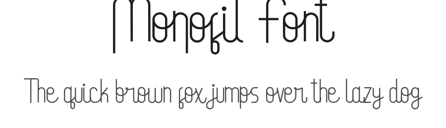 Monofil Font by nihstudio — Script Handwritten Font