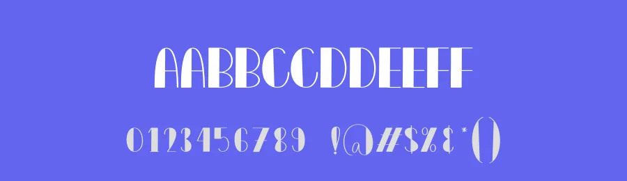Monogram Display Font by creativeletter — Display Font — thumbnail 3