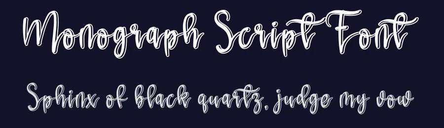 Monograph Script Font by andikastudio — Script Handwritten Font — thumbnail 2