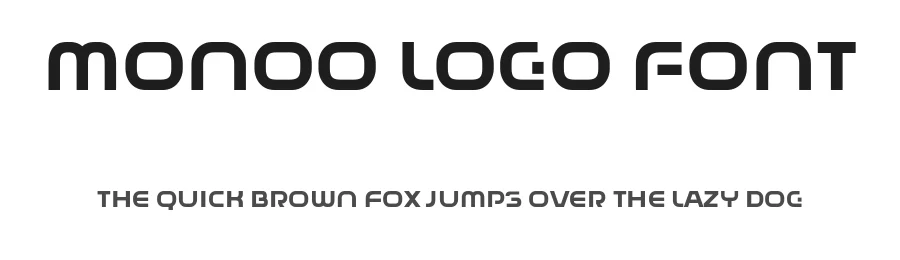 Monoo Logo Font by ffeeaarr — Decorative Font