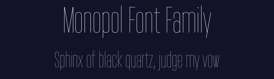 Monopol Font Family by Suitcase Type Foundry — Decorative Font — thumbnail 2