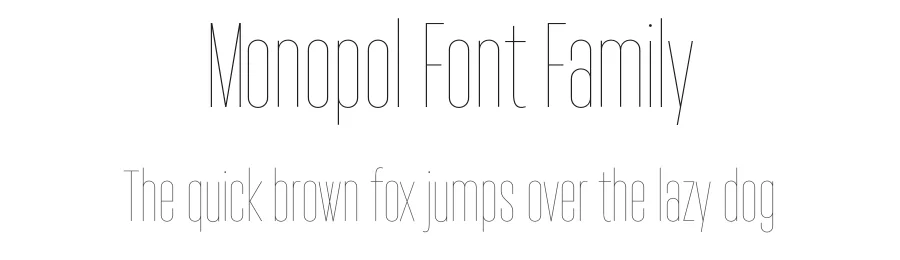 Monopol Font Family by Suitcase Type Foundry — Decorative Font