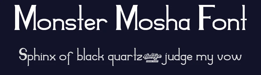 Monster Mosha Font by noahtype — Display Font — thumbnail 2