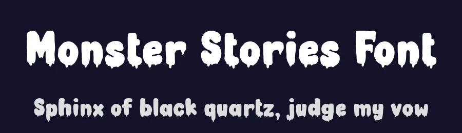 Monster Stories Font by Dreamink Studio — Display Font — thumbnail 2
