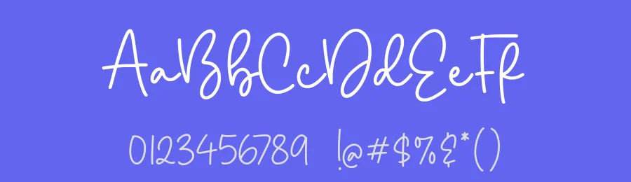 Monstera Garden Font by Timur type — Script Handwritten Font — thumbnail 3