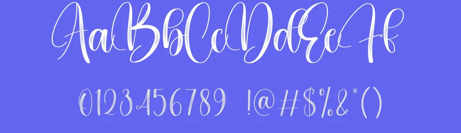 Monstera Script Font by creativeletter — Script Handwritten Font — thumbnail 3