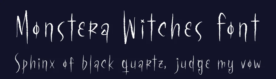 Monstera Witches Font by letterfabric — Script Handwritten Font — thumbnail 2