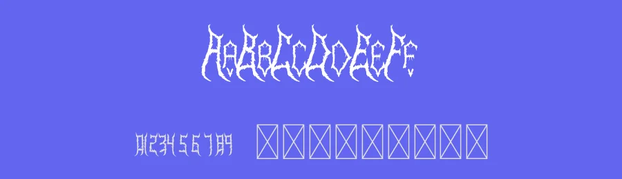 Monsters Wings Font by Rachmad bagus f — Display Font — thumbnail 3