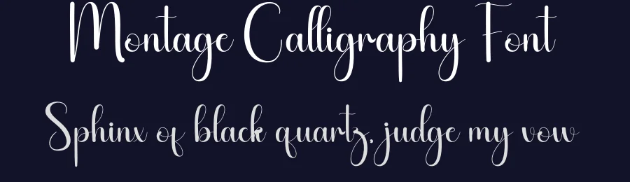 Montage Calligraphy Font by andikastudio — Script Handwritten Font — thumbnail 2