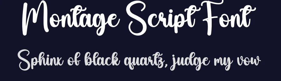 Montage Script Font by andikastudio — Script Handwritten Font — thumbnail 2