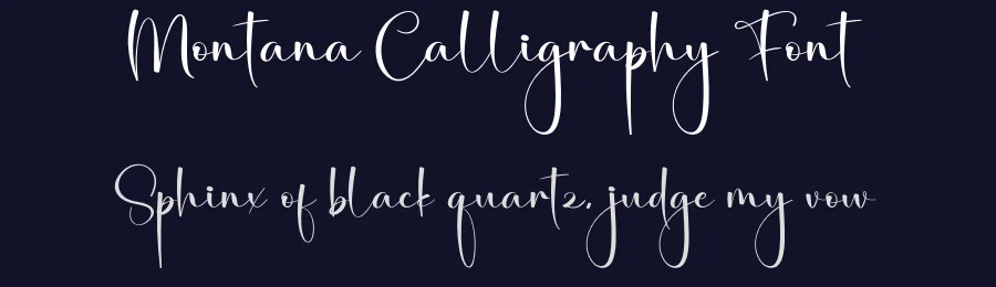Montana Calligraphy Font by creativeletter — Script Handwritten Font — thumbnail 2