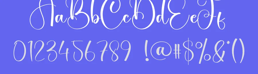 Montana Calligraphy Font by creativeletter — Script Handwritten Font — thumbnail 3