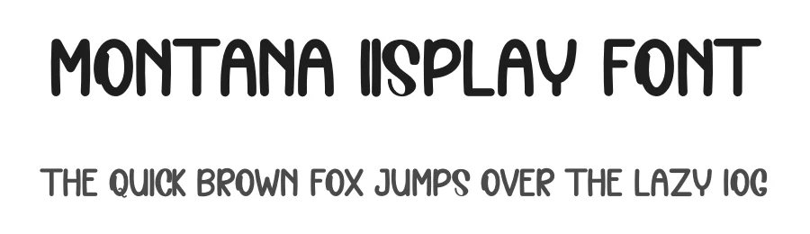 Montana Display Font by inermediaSTUDIO — Display Font